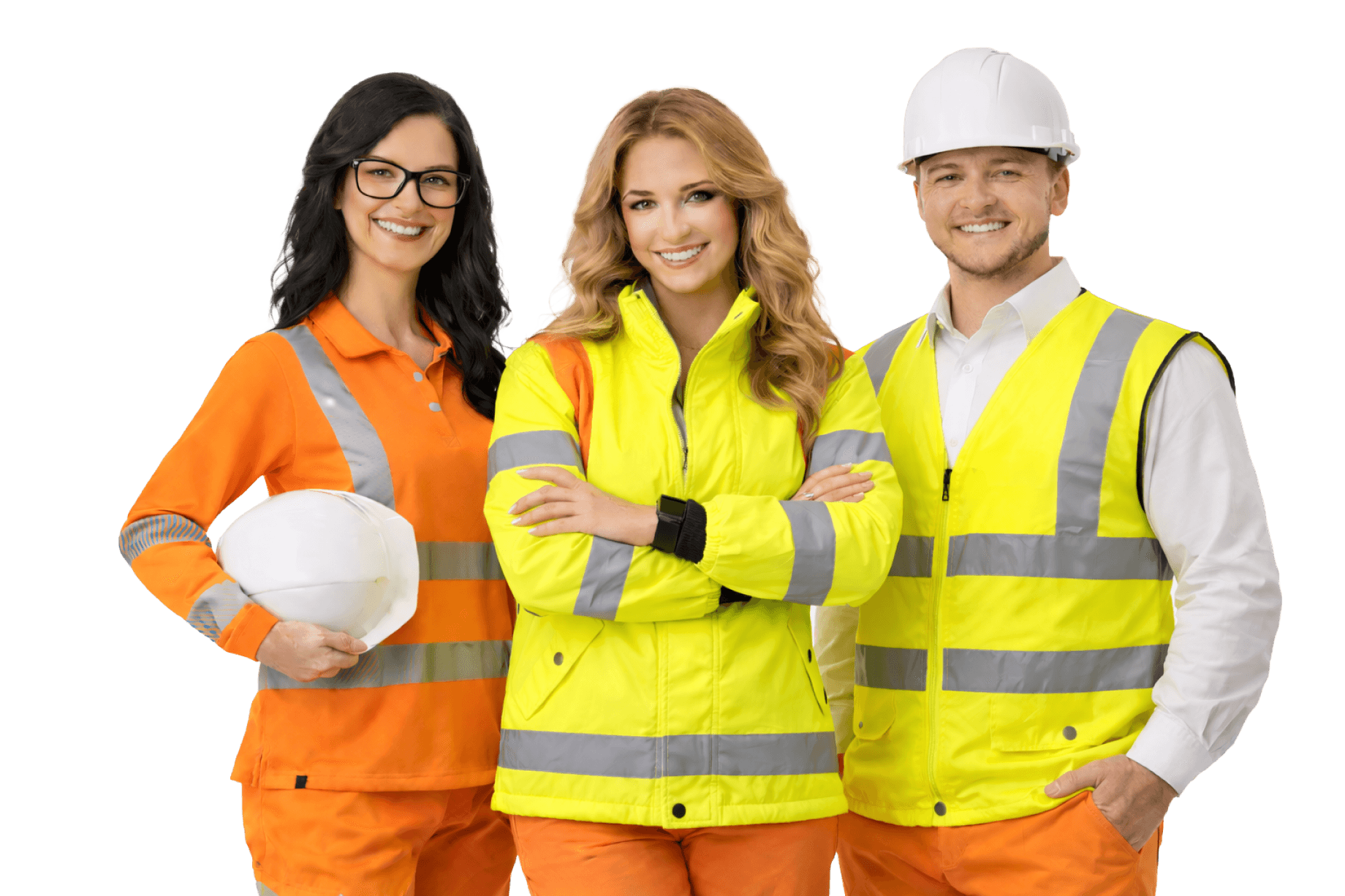 Safety workers illustration